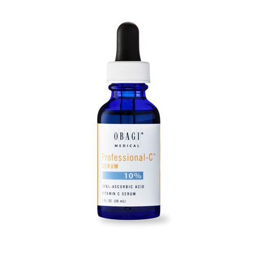 Obagi Professional C Serum 10%, Vitamin C Facial Serum with Concentrated 10% L Ascorbic Acid for Normal to Oily Skin, 1.0 Fl Oz.